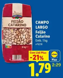 Lidl campo largo feijão catarino promoção
