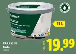 Lidl Parkside tinta promoção