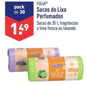 ALDI Folia Sacos de Lixo Perfumados promoção