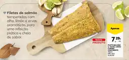 Continente Filete salmão c/ alho limão e ervas continente promoção