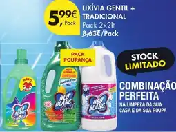 Pingo Doce Lixívia gentil + tradicional promoção