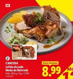 Lidl Leiteo assado moda da bairrada promoção