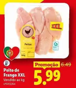 Lidl Nacional - peito de frango xxl promoção