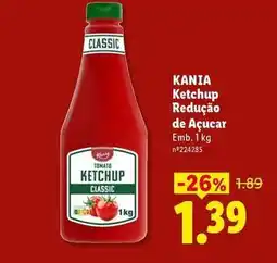 Lidl Classic - ketchup redução de açúcar promoção