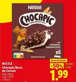 Lidl Chocapic - barra de cereais promoção