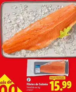 Lidl Filetes de salmão promoção