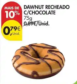 Pingo Doce Dawnut recheado c/chocolate promoção