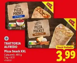 Lidl Xxl - pizza snack promoção