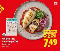 Lidl Ocean sea - lula limpa xxl promoção