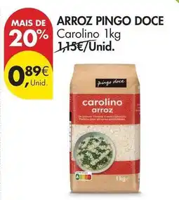 Pingo Doce Pingo doce - arroz promoção