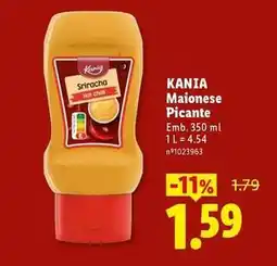 Lidl Maionese picante promoção
