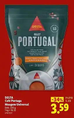 Lidl Delta q - café portuga promoção