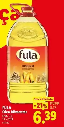 Lidl Fula - oleo alimentar promoção