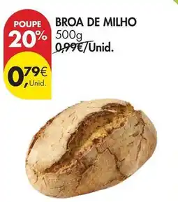 Pingo Doce Broa de milho promoção