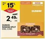 Continente Bom dia Dunkin banana split promoção