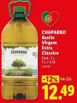 Lidl Chaparro - azeite virgem extra classico promoção