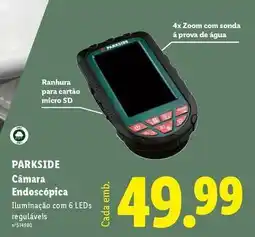 Lidl Parkside - endoscopica promoção