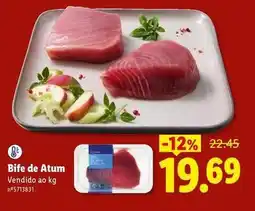 Lidl Bife de atum promoção