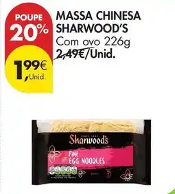 Pingo Doce com - massa chinesa promoção