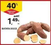 Continente Bom dia Batata doce promoção