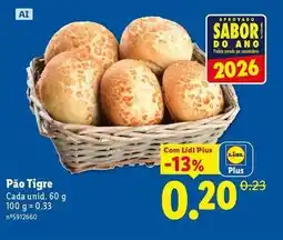 Lidl Lidl - pão tigre promoção
