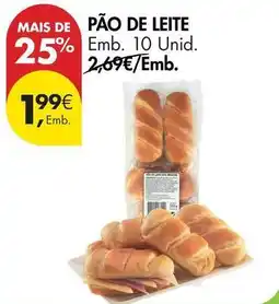 Pingo Doce Pão de leite promoção