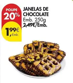 Pingo Doce Janelas de chocolate promoção