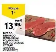 Continente Bom dia Bife do redondo promoção