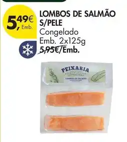 Pingo Doce Lombos de salmão s/pele promoção