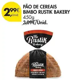 Pingo Doce Bimbo - pão de cereais rustik bakery promoção