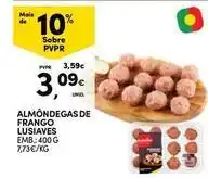 Continente Bom dia Lusíadas - almondegas de frango promoção