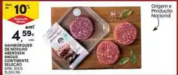 Continente Bom dia Angus - hamburguer aerosolen continente promoção