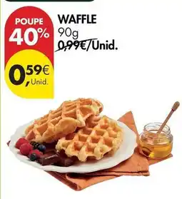Pingo Doce Waffle promoção