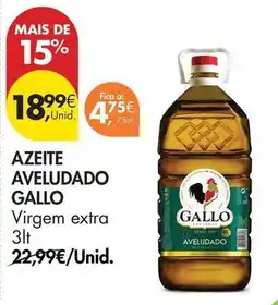 Pingo Doce Gallo - azeite aveludado promoção