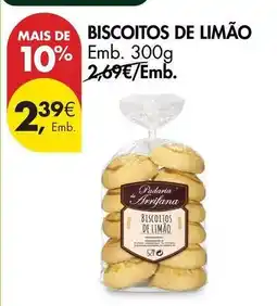 Pingo Doce Arrifana - biscoitos de limão promoção