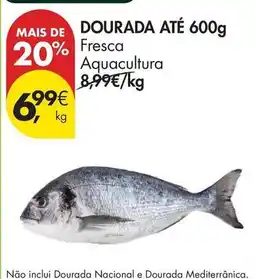 Pingo Doce Aquacultura - dourada até 600g promoção