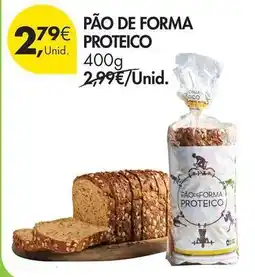 Pingo Doce Forma+ - pão de forma proteico promoção