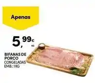 Continente Bom dia Bifanas de porco promoção