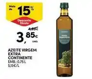 Continente Bom dia Continente - azeite virgem extra promoção