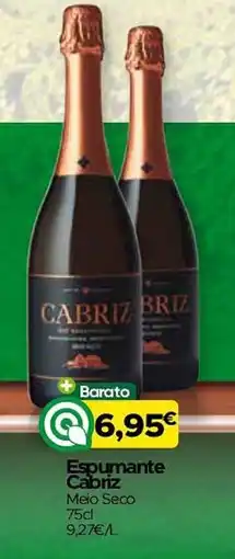 Supermercados Preços Baixos Espumante Cabriz promoção