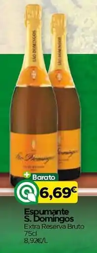 Supermercados Preços Baixos Espumante S. Domingos Extra Reserva Bruto promoção