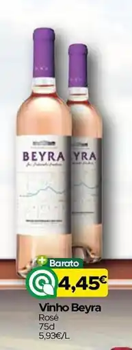 Supermercados Preços Baixos Vinho Beyra Rosé promoção