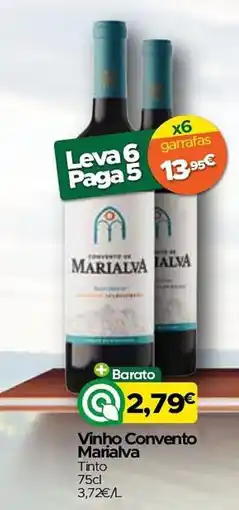 Supermercados Preços Baixos Vinho Convento Marialva promoção