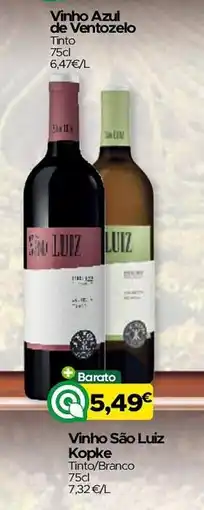Supermercados Preços Baixos Vinho São Luiz Kopke promoção