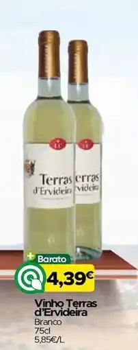 Supermercados Preços Baixos Vinho Terras d'Ervideira Branco promoção