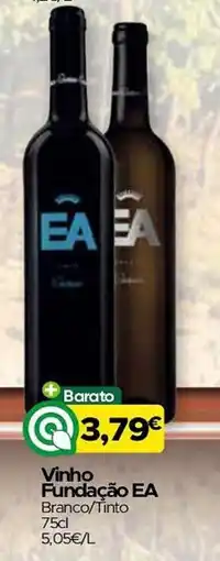 Supermercados Preços Baixos Vinho Fundação EA promoção