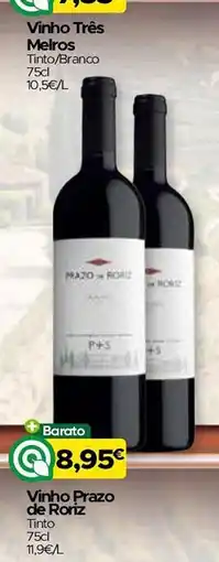 Supermercados Preços Baixos Vinho Prazo de Roriz promoção