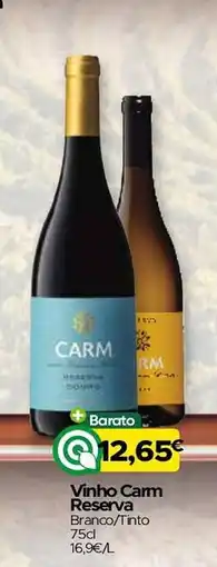 Supermercados Preços Baixos Vinho Carm Reserva promoção