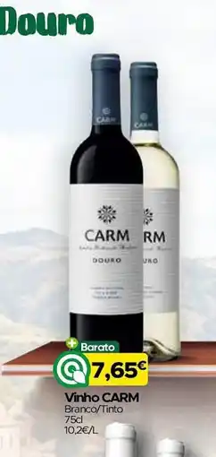 Supermercados Preços Baixos Vinho CARM Branco/Tinto promoção