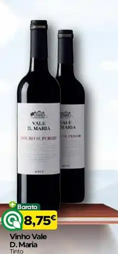 Supermercados Preços Baixos Vinho Vale D. Maria Tinto promoção